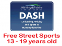 Free - StreetSports ages 13 - 19 years