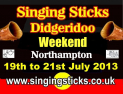 Singing Sticks Didgeridoo Music Weekend 19-21 July Northamptonshire