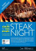 Steak Night @ The Swan