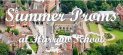 Summer Proms at Harrow School