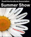 Ewell Horticultural Assoc. – SUMMER SHOW #Loveyourgarden