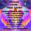 Psychic Fayre    FREE Entry!