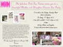 Mother & Daughter Princess Tea Party