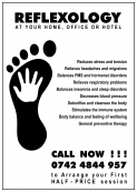 REFLEXOLOGY & INDIAN HEAD MASSAGE