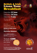 British & Irish Lions Tour Breakfast