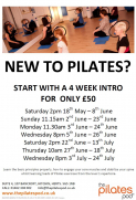 Pilates 4-week Intro Course at the Pilates Pod, Hitchin