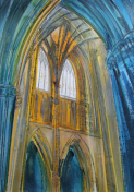 Cathedral Exhibition by Artist Lesley Westrop