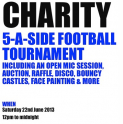 Charity 5-a-side Football Tournament