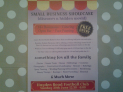 Small business showcase