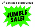 7th Banstead Scout Group – Jumble Sale @BansteadScouts