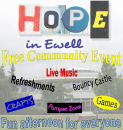 HOPE 2013 – Family Fun Day in Ewell with Churches Together #ChurchesTogether