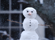 Eat out in Wrexham with a snowman...