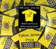 Yellow Jersey Fever Strikes at Coventry Cycle Centre!