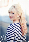 Glamorous party hair