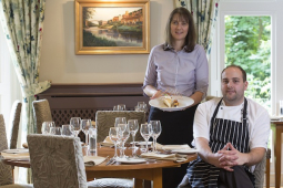 Chez Maw Restaurant in Ironbridge Telford gets new look and new menu.