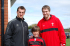 Rugby stars surprise Festival crowd