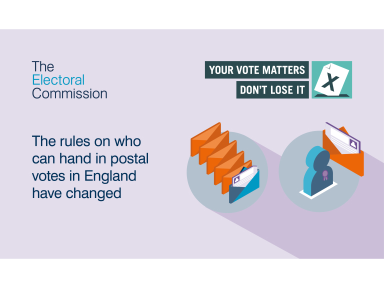 Changes to postal voting at elections  
