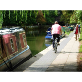 Cycle routes through Islington