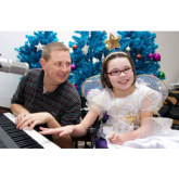 Fleckney Girl Charlotte Stars in Rainbows 'Twinkle Little Star' Christmas Appeal
