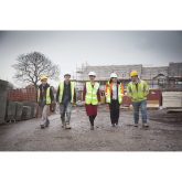 Wrexham Housing Project Receives Visit from Finance Minister