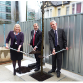 Tree planting celebrates The Forum in Southend