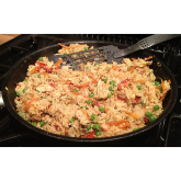A Lowestoft favourite Recipe - Chicken, Peas and Egg Fried Rice