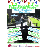 Tapton Lock Celebration Weekend for all of the Family