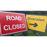 North Devon Road Closures en-route to Barnstaple