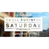 Small Business Saturday is a MUST this weekend.