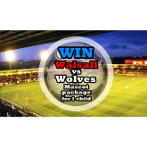 Win a Walsall v Wolves Match Day Mascot Package for Sat 8th March 2014!