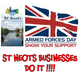 Local Businesses Sign Up to Support St Neots Armed Forces Day