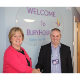 The Purple Property Shop offers support to Bury Hospice