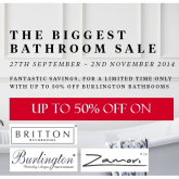 Biggest ever sale now on at P&D Heating and Bathrooms, Bolton