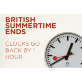 Clocks Go Back This Weekend!