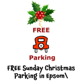 FREE Sunday Parking for Christmas in Epsom