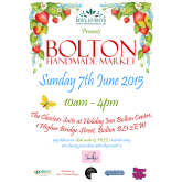 Applications for handmade traders now open for Bolton Handmade Market!