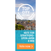 Show your support for Stratford upon Avon - please vote!