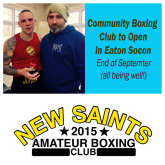 New Community Boxing Club to open in Eaton Socon - SEPT UPDATE - LOCAL BUSINESSES SHOW THEIR SUPPORT
