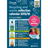 New waste and recycling collection calendar for Watford 2015/16