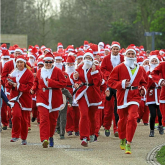 Telford Santa run raises thousands for charities