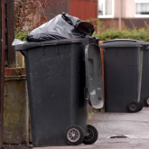 Easter bin collection in Telford