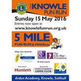 Knowle Fun Run - Sunday 15th May