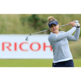 Charley Hull from Kettering is runner up in the first Ladies Golf Major of the Year.