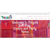 Fidgets Soft Play Area Launch Brand New Website!