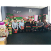 Pure’s Norwich team collects over 350 shoeboxes for Operation Christmas Child charity campaign
