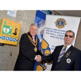 24 hour Defibrillator installed in Solihull Town Centre