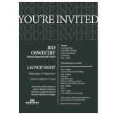 Oswestry BID Launch (Business Improvement District)