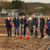 Start spring planting with the opening of the Bucks Meadow extension at Paddock Road Allotments, Watford