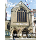 What’s on in Lichfield this Weekend 17th – 19th March?