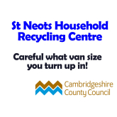 St Neots Recycling Centre Information about van sizes that can enter